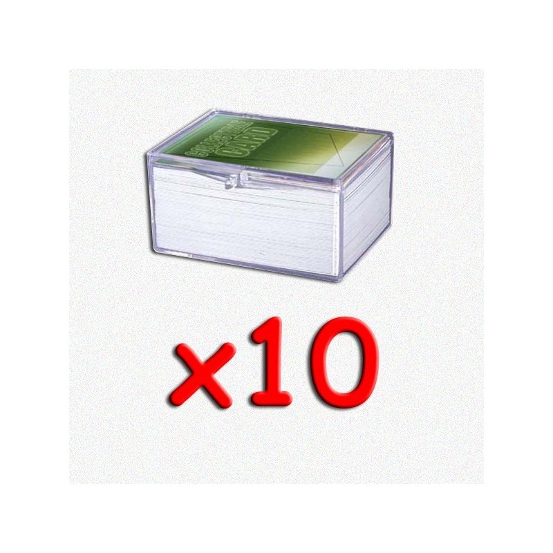 BUNDLE Scatolina portacarte - 100 carte UltraPro (10 pezzi)
