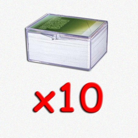 BUNDLE Scatolina portacarte - 100 carte UltraPro (10 pezzi)