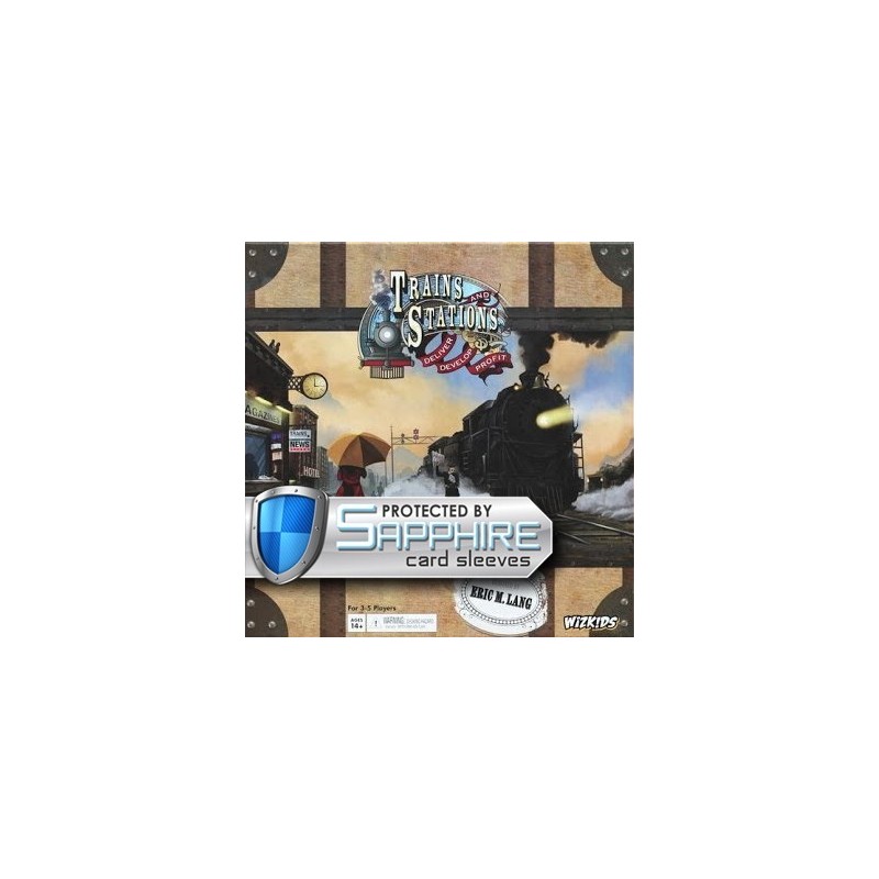 SAFEGAME Trains and Stations + bustine protettive