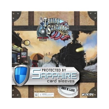 SAFEGAME Trains and Stations + bustine protettive