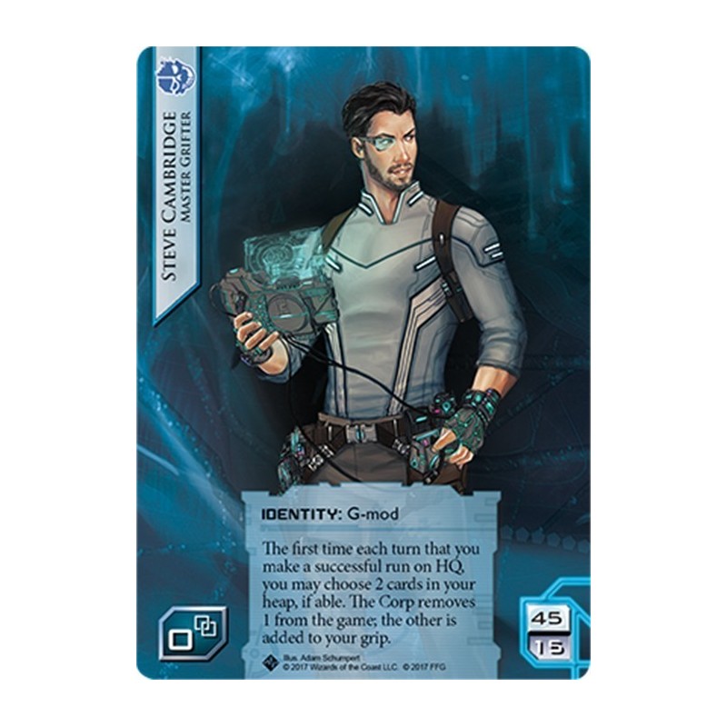 Steve Cambridge / Ayla 'Bios' Rahim - Terminal Directive Promo: Android Netrunner