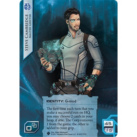 Steve Cambridge / Ayla 'Bios' Rahim - Terminal Directive Promo: Android Netrunner