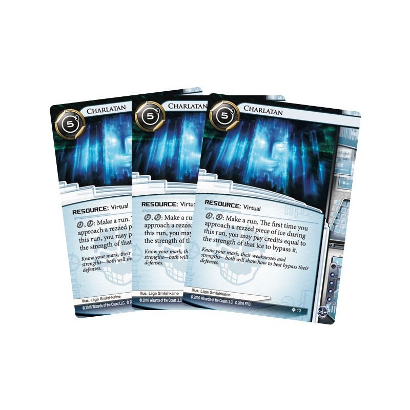 Charlatan (3 copie) - Terminal Directive Promo: Android Netrunner