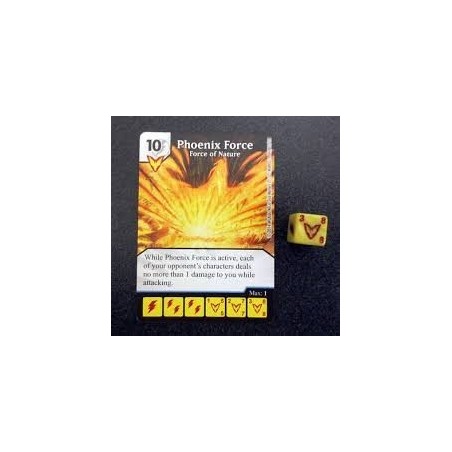 Phoenix Force + dado (Crisis on Infinite Earths OP): Marvel Dice Masters